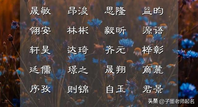 古诗词取名男孩虎年宝宝诗经取名男孩虎年宝宝！