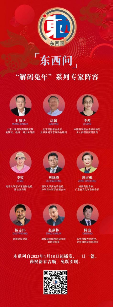 东西问·解码兔年丨阿根廷汉学家伍志伟生肖何以成为东西方交流的独特文化资源？